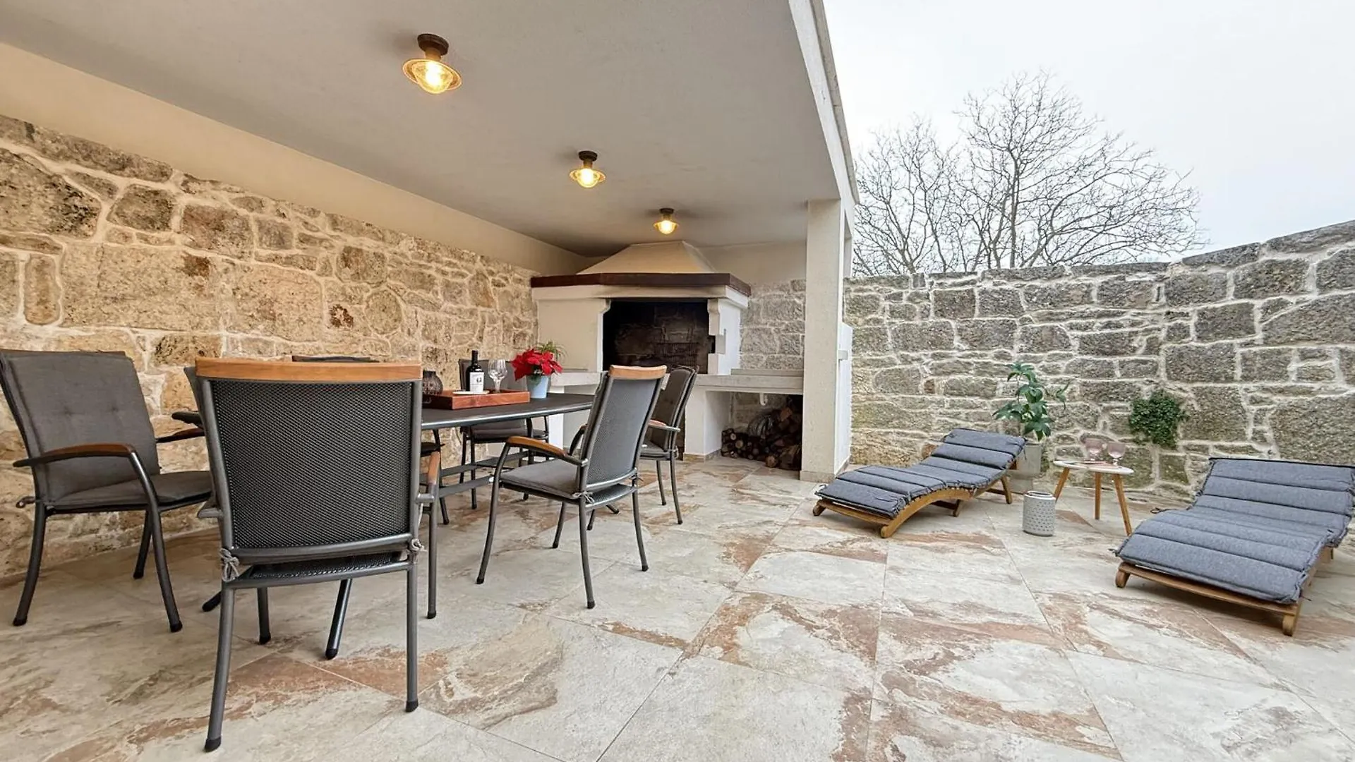 Вилла Casa Rossa Ac, Wifi, Prodol - Croazia Manjadvorci